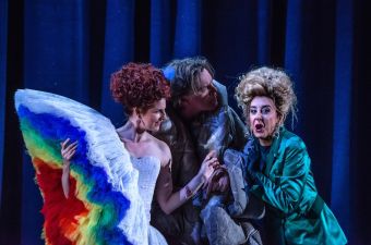 G.F.Handel | Semele | Opéra de Nice | Juno: Mary-Ellen Nesi,Somnus: Denis Sedov, Iris: Anne-Florence Marbot | photo © Jaussein