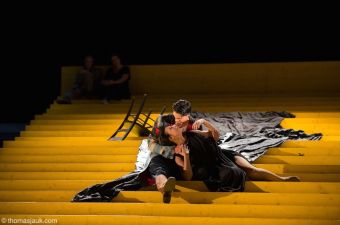 Cl.Monteverdi | Il Ritorno d'Ulisse in patria | Staatstheater Darmstadt | Penelope: Mary-Ellen Nesi, Ulisse: David Pichlmaier